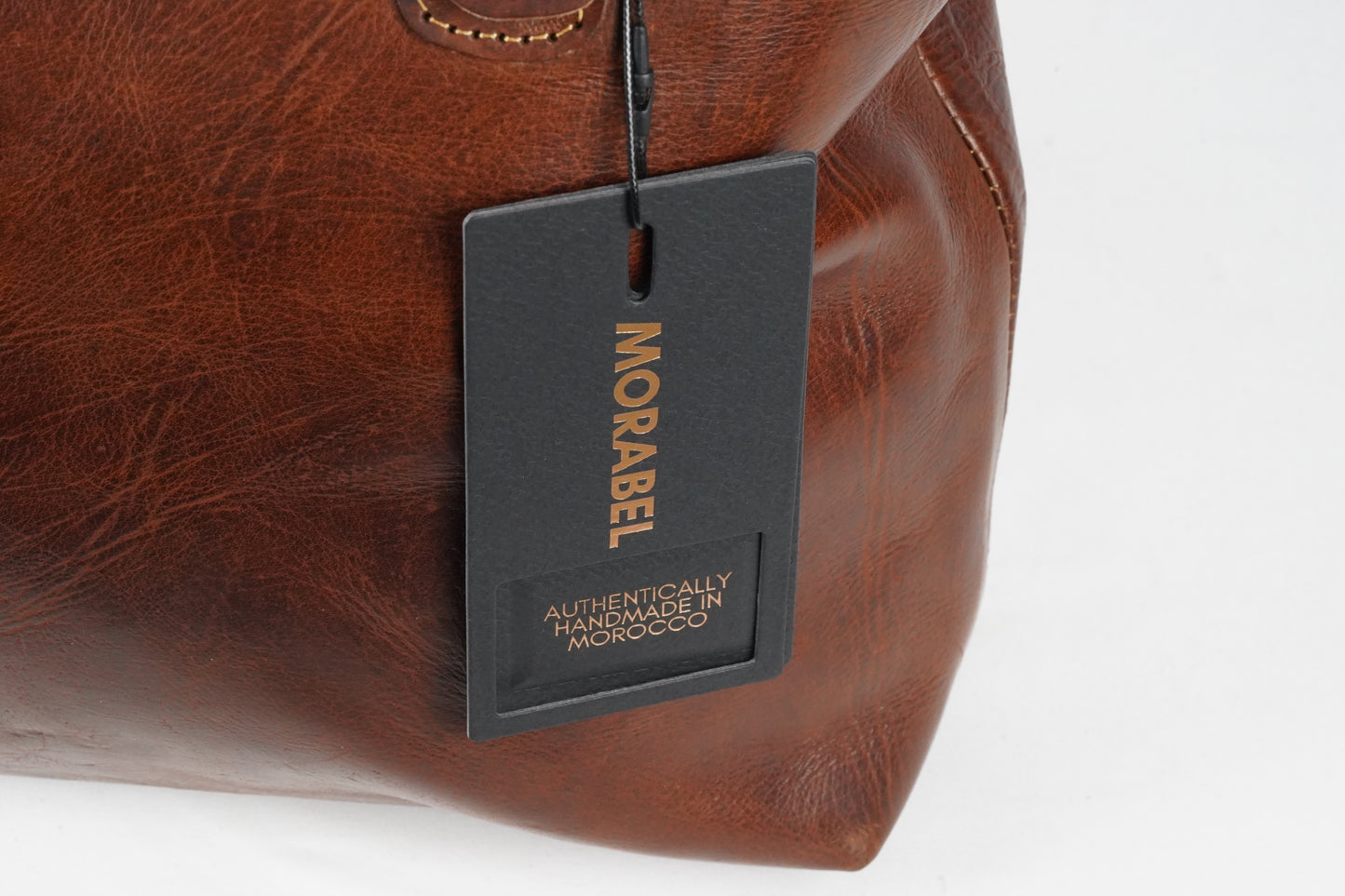 Handgefertigte Leder Damen Shopper Braun – Vintage Schultertasche aus Echtleder - morabel