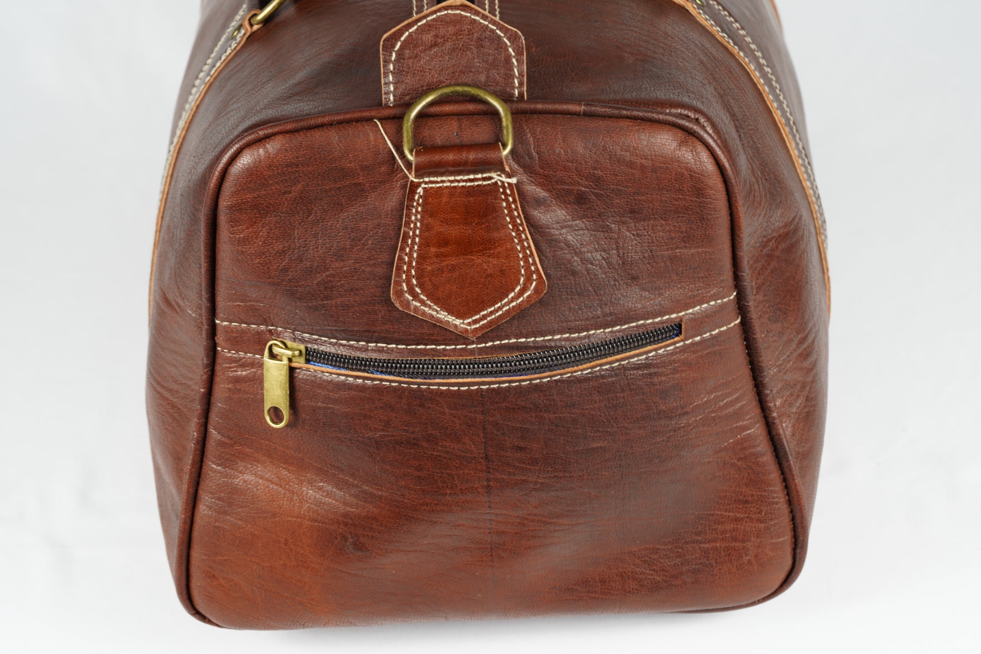 Handgefertigte Reisetasche aus Leder - morabel