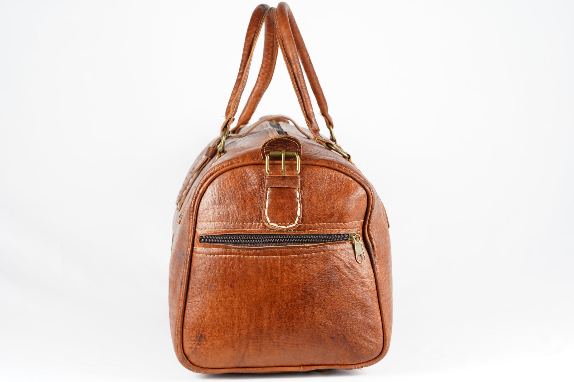 Handgefertigte Reisetasche aus Leder - morabel