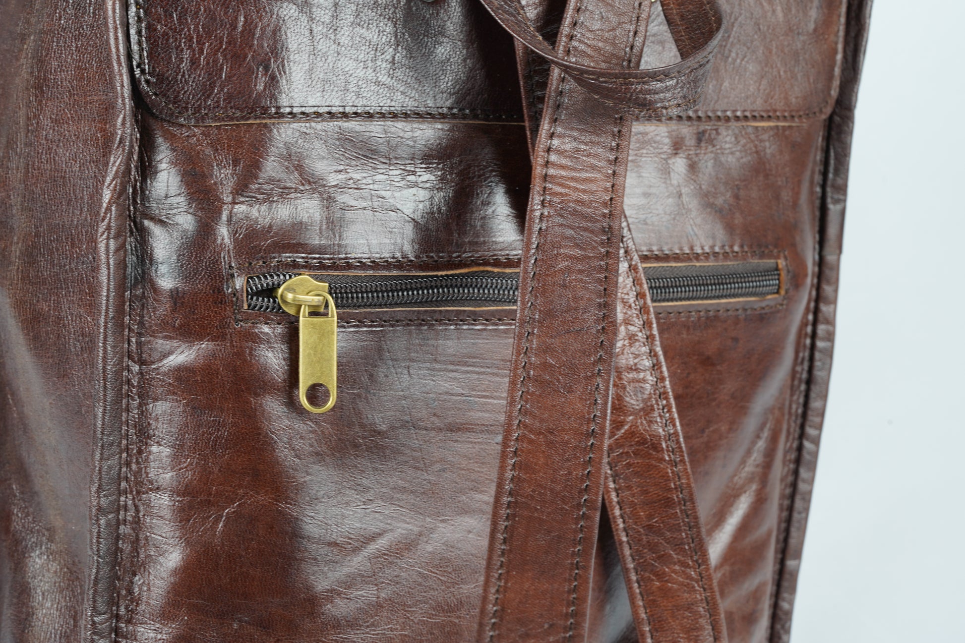 Handgefertigter Leder-Rucksack - morabel