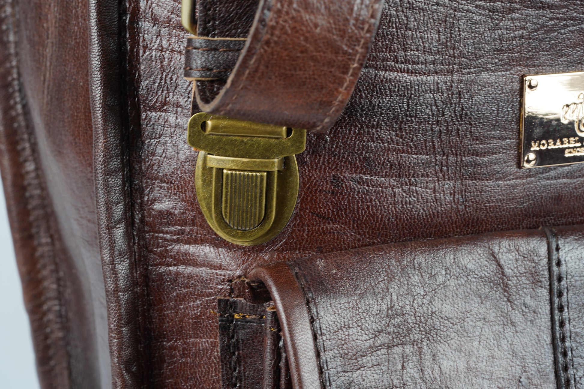 Handgefertigter Leder-Rucksack - morabel