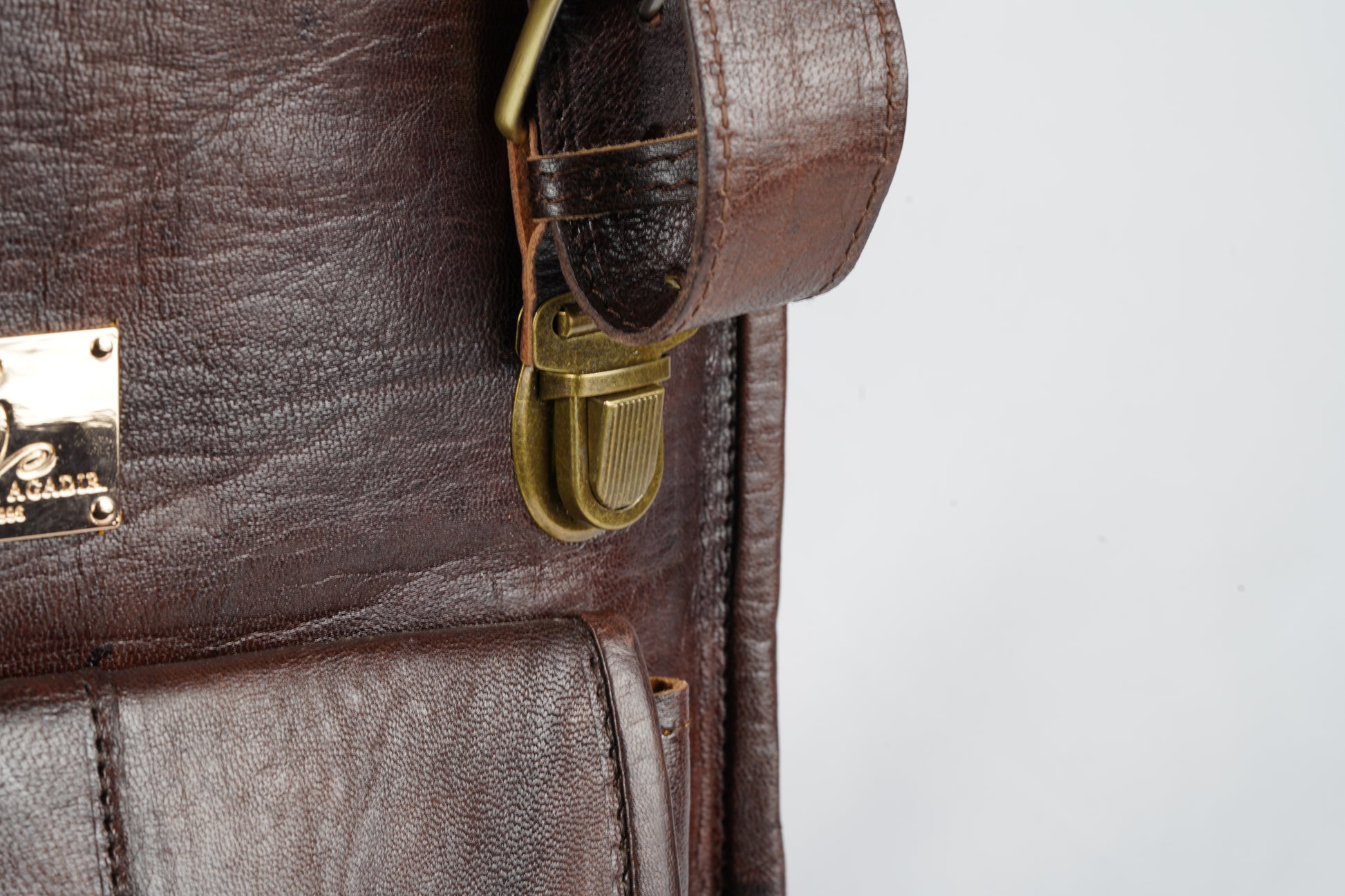 Handgefertigter Leder-Rucksack - morabel