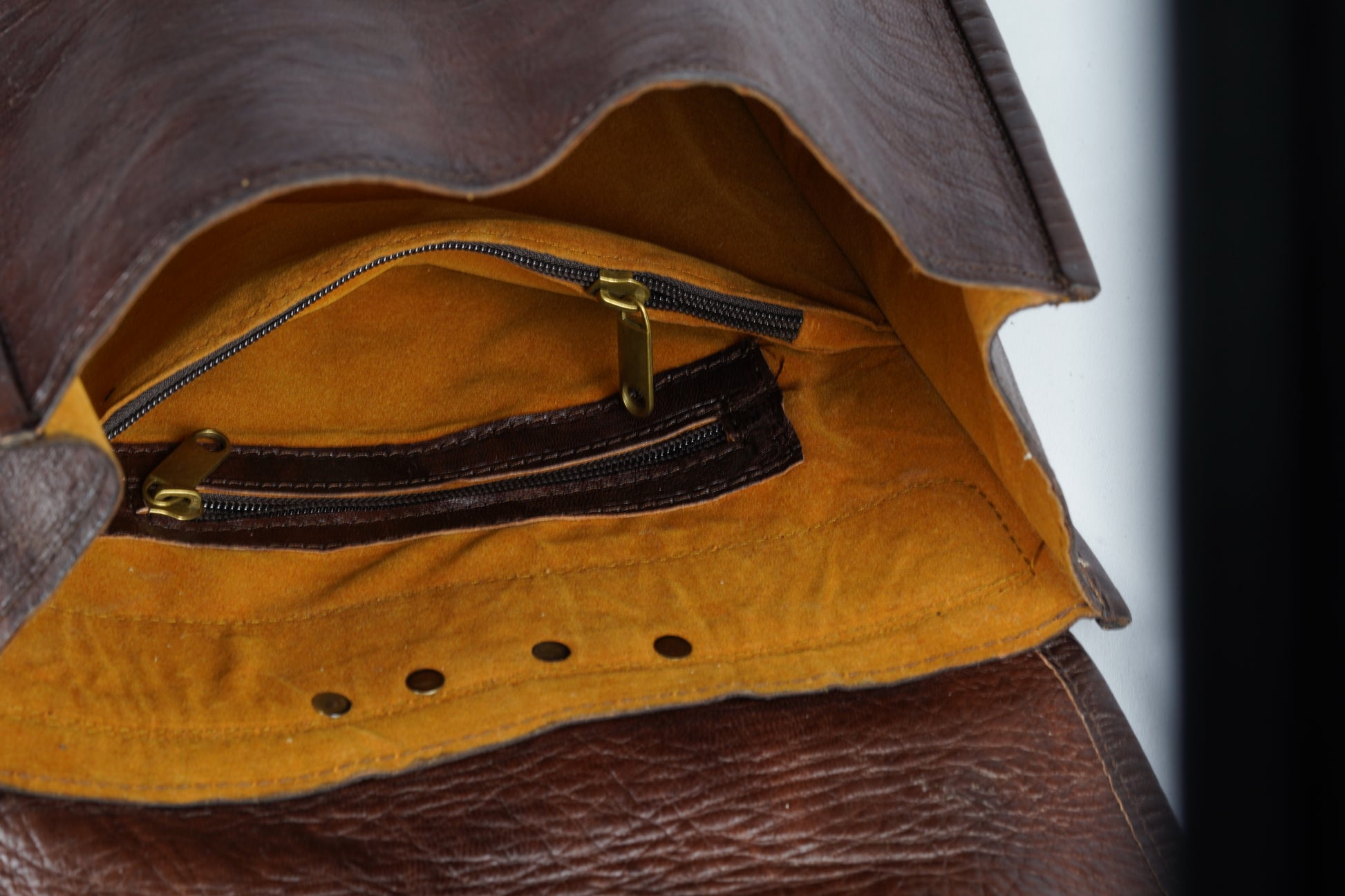 Handgefertigter Leder-Rucksack - morabel