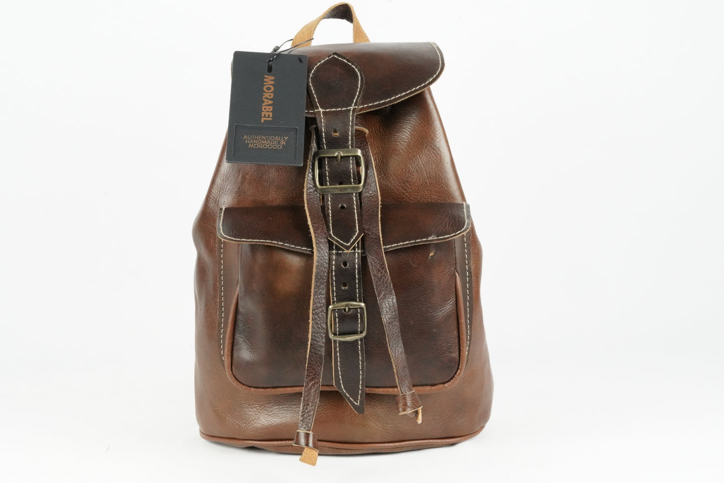 Leder Rucksack , Handgefertigter Vintage , Rucksack aus Echtleder für Damen und Herren, Unisex Echtleder Rucksack - morabel