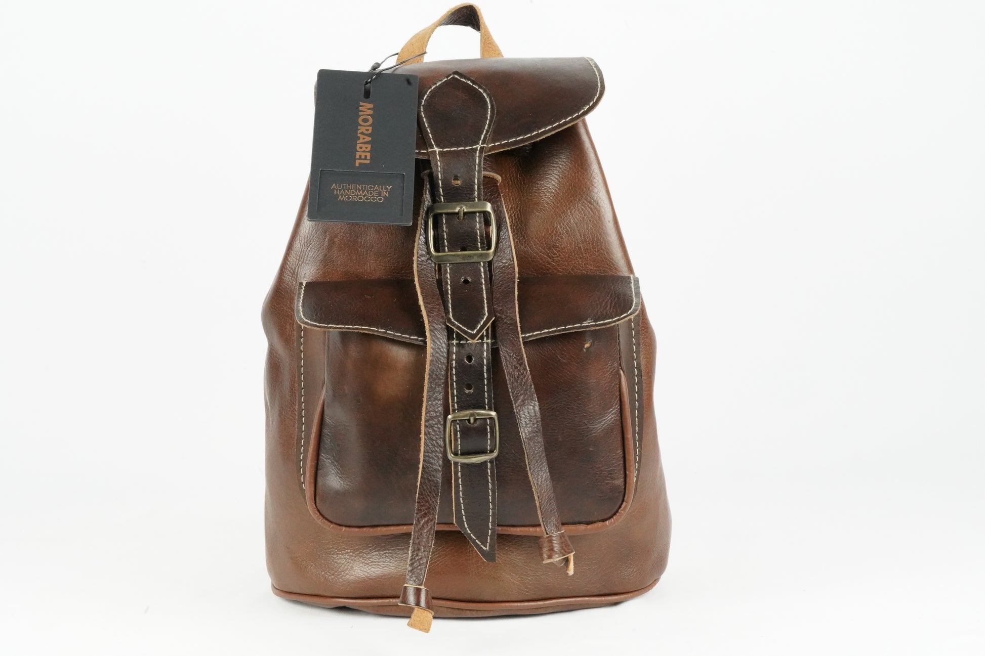Leder Rucksack , Handgefertigter Vintage , Rucksack aus Echtleder für Damen und Herren, Unisex Echtleder Rucksack - morabel