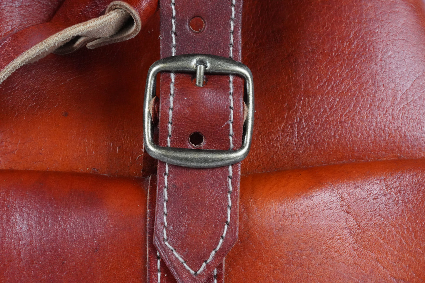 Leder Rucksack , Handgefertigter Vintage , Rucksack aus Echtleder für Damen und Herren, Unisex Echtleder Rucksack - morabel