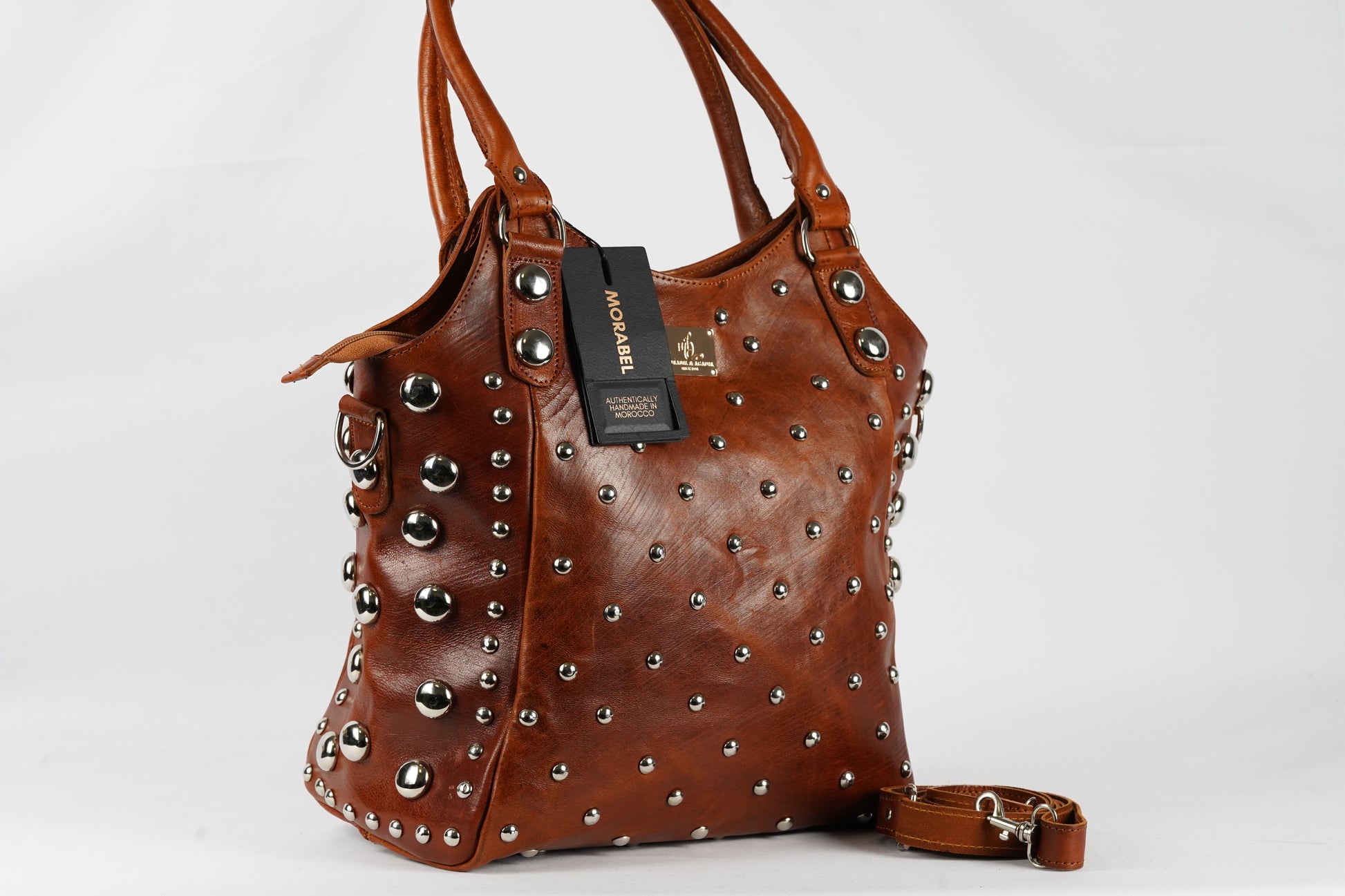 Leder Tasche, luxuriöse Einkaufstasche für Damen - morabel