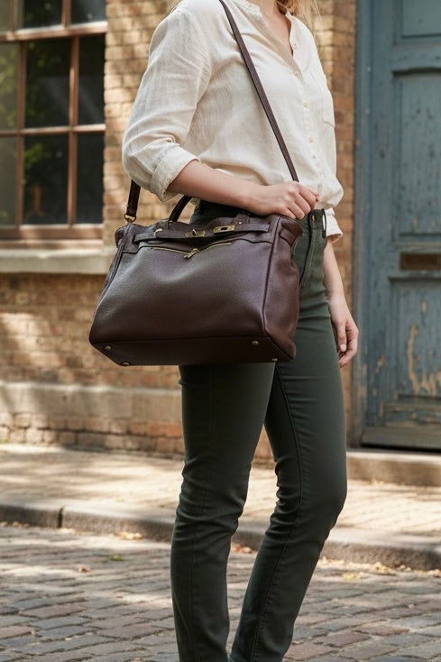 CARLY- Echtes Leder Tasche